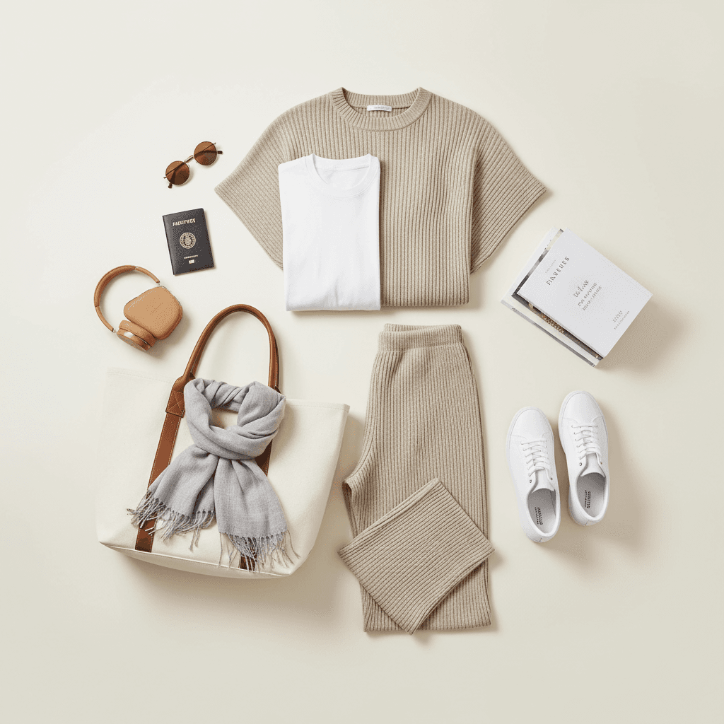 Что надеть в самолёт: идеи образов для женщин