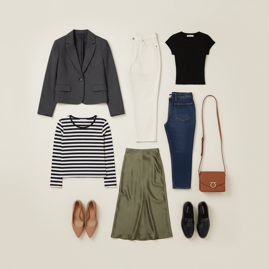 Капсульный гардероб: для невысоких