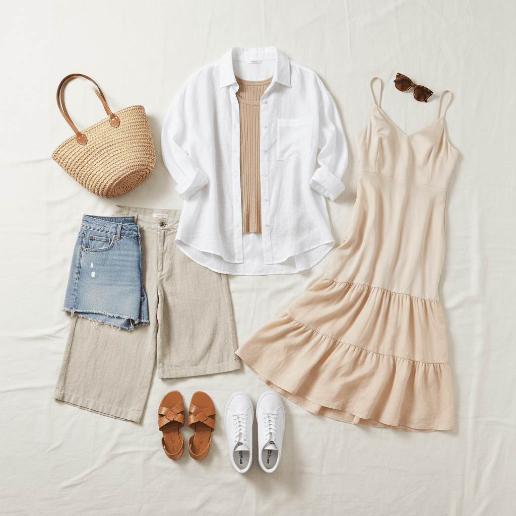 Капсульный гардероб на лето: мини‑капсула для женщин