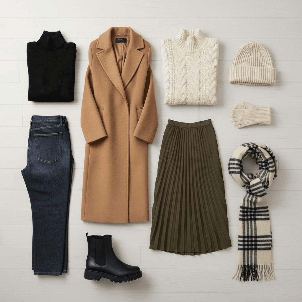 Капсульный гардероб на зиму: мини‑капсула для женщин