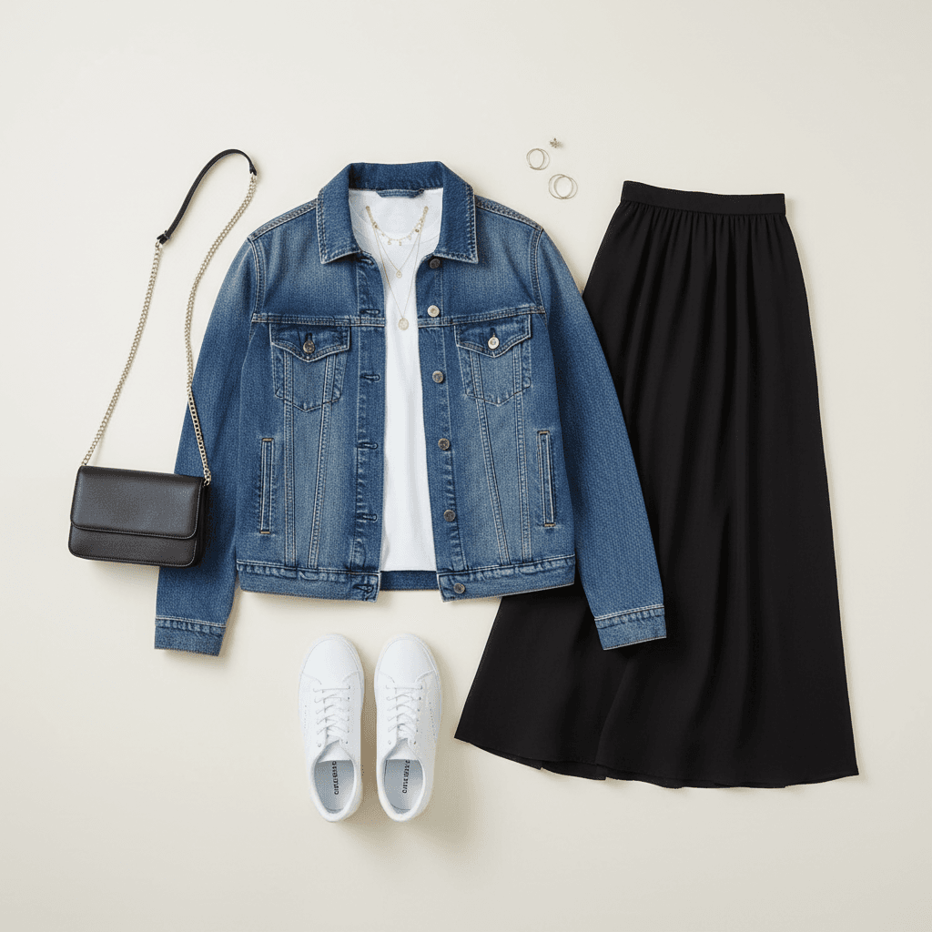 С чем носить джинсовку: идеи сочетаний для женщин