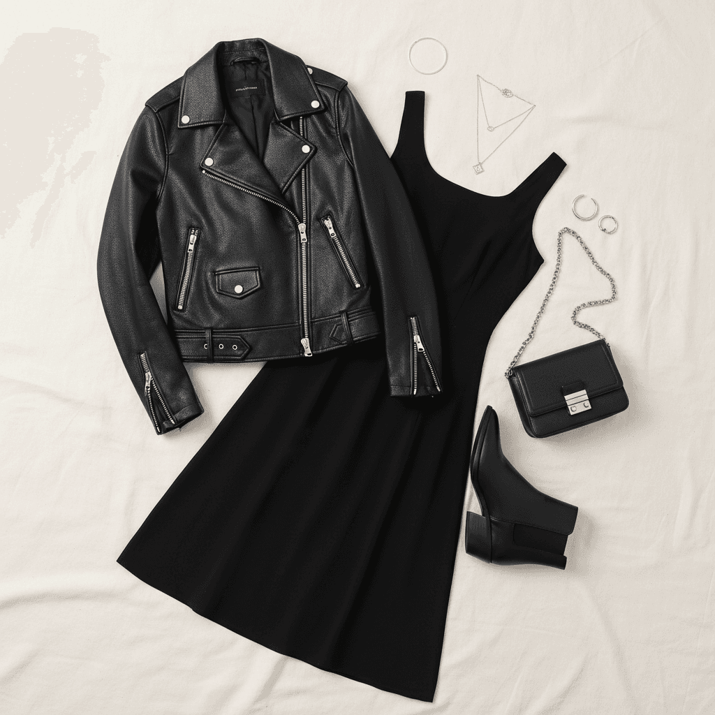 С чем носить косуху: идеи сочетаний для женщин