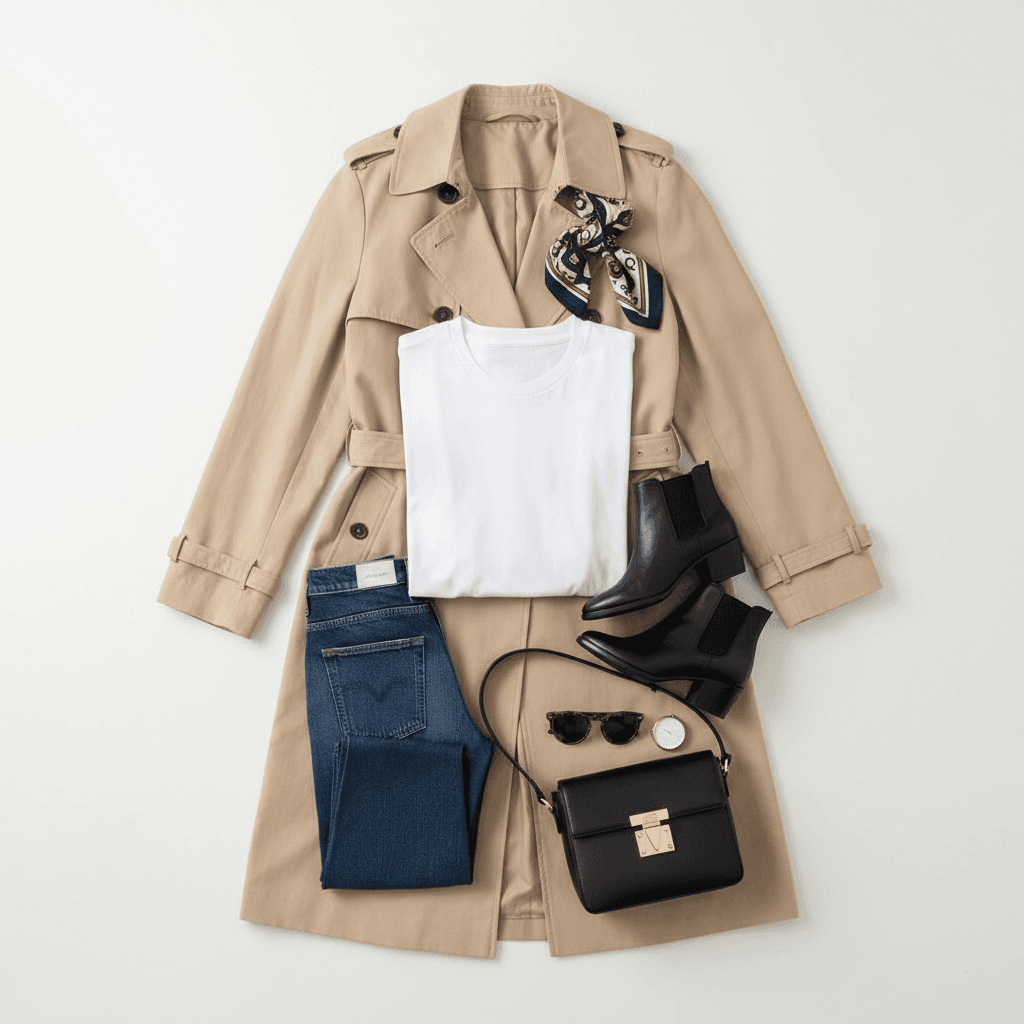С чем носить тренч: идеи образов для женщин